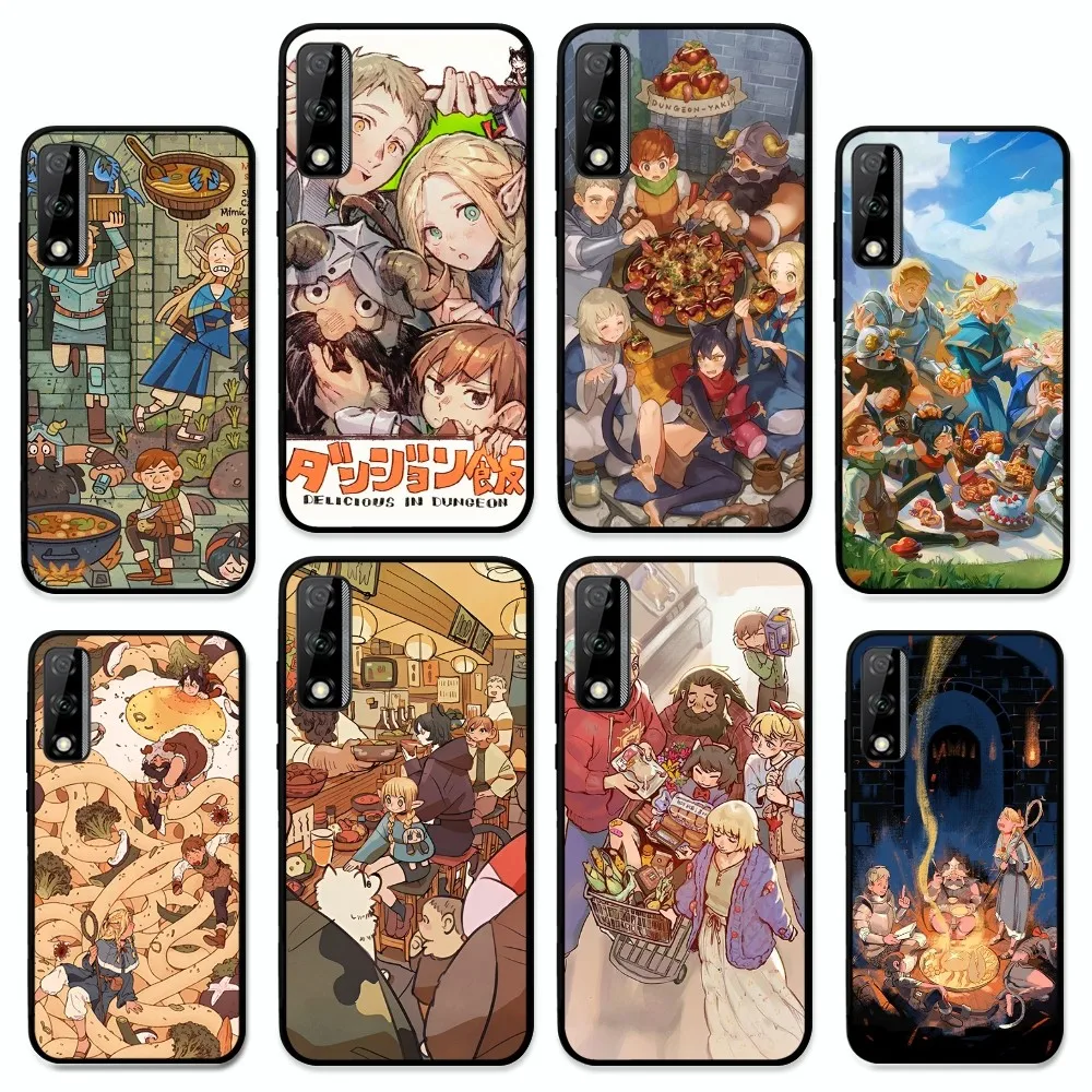 

Delicious In Dungeon Phone Case For Huawei Y9 6 7 5 Prime Enjoy 7s 7 8 Plus 7a 9e 9plus 8E Lite Psmart Shell