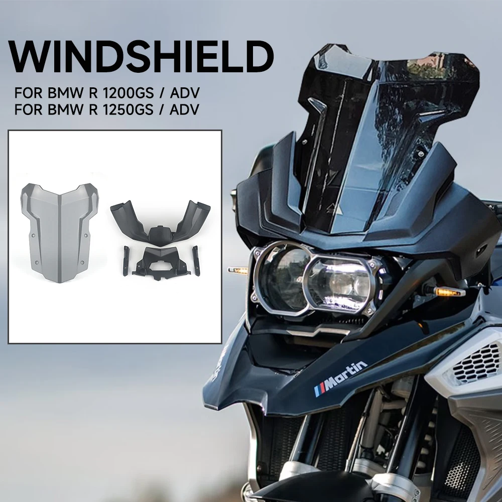 For BMW R1250GS R1200GS R 1250 1200 GS ADV New Motorcycle Rally Rooster Head Windscreen Windshield Wind Deflector Spoiler Cover