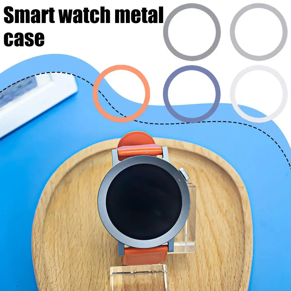 For Nothing Cmf Watch Pro 2 Metal Protector Watch Scratch Smartwatch Anti Accessories Metal Bezel Repalcement Cas G4e6