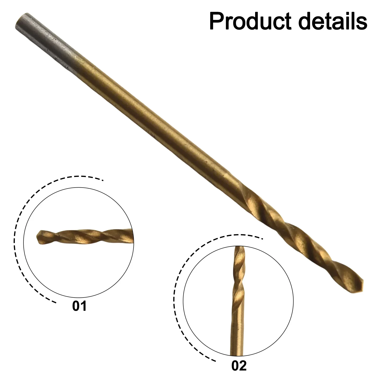 1/10 Uds broca 0,6-2,2mm broca pequeña 2,35 vástago broca de grabado herramienta de perforación taladro eléctrico herramienta eléctrica