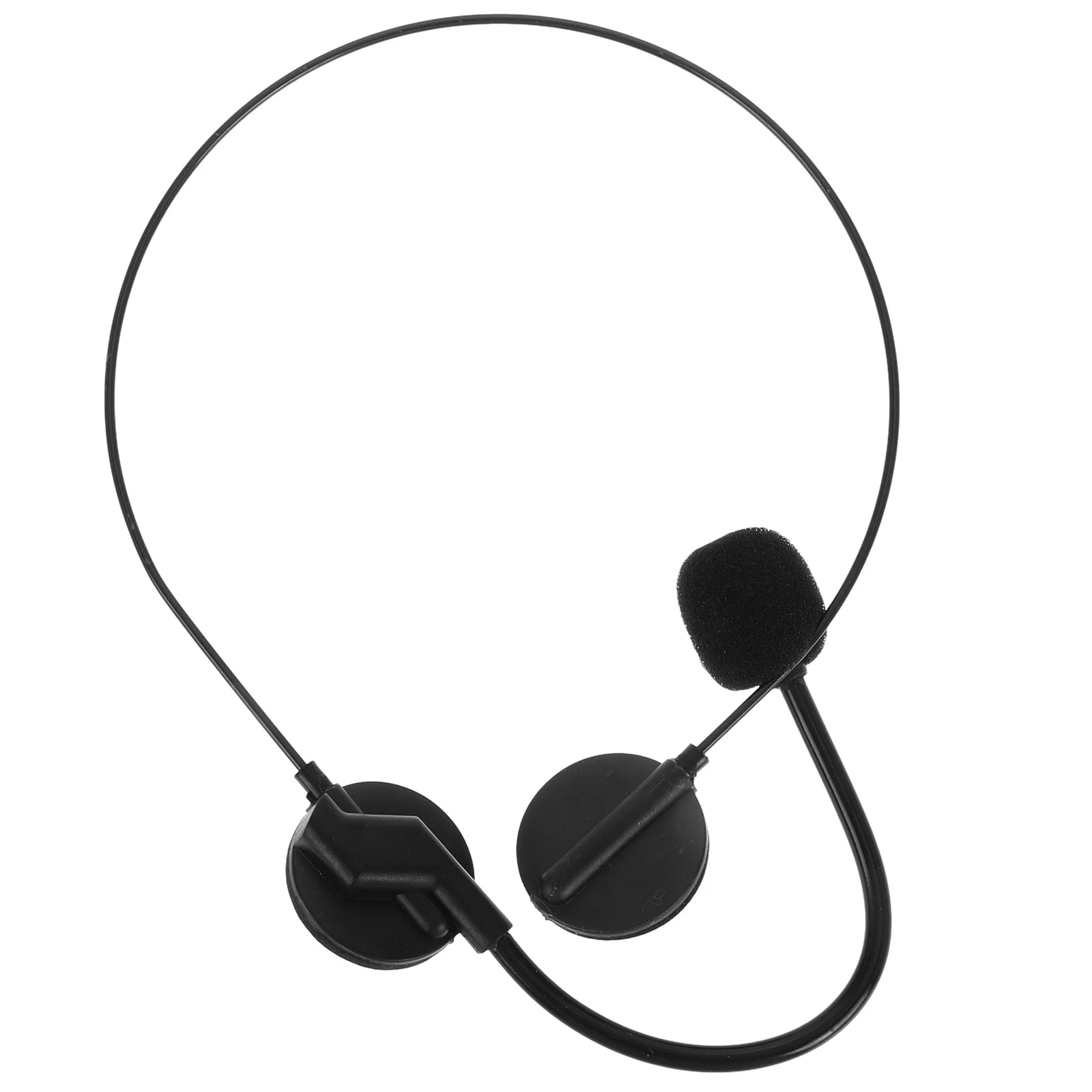 

Поддельная микрофонная гарнитура, реалистичный легкий реквизит для косплея для Хэллоуина, маскарада, вечерние наряды, аксессуар для костюма рок-звезды