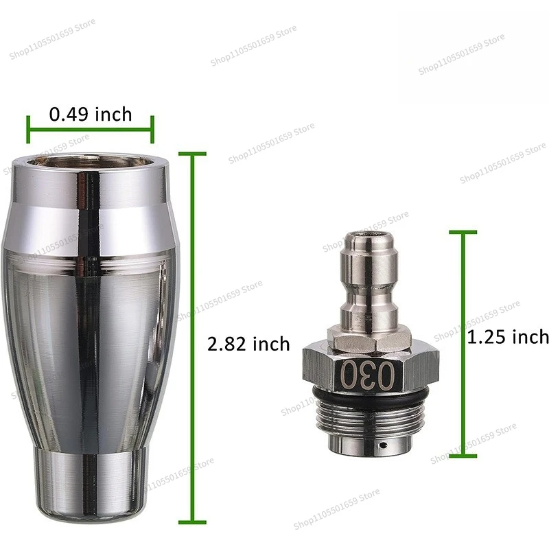 For Ceramic Core Rotary Nozzle Electroplating 4000PSI Car Washing Machine High Pressure Nozzle Accessories