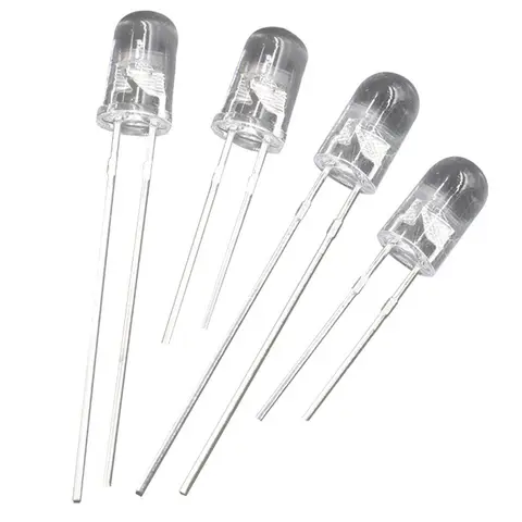 3 मिमी 5 मिमी पीला झिलमिलाता झिलमिलाता एलईडी डायोड मोमबत्ती एलईडी झिलमिलाती रोशनी स्पष्ट गोल लेंस आंतरायिक लौ प्रकाश उत्सर्जक डायोड 10 best sales एलईडी लौ - №9