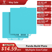 BIQU Panda Build Plate CryoGrip Pro Coating No Clog Spring Steel Double-sided for BambuLab Voron Kobra Adventurer 5M 3D Printer