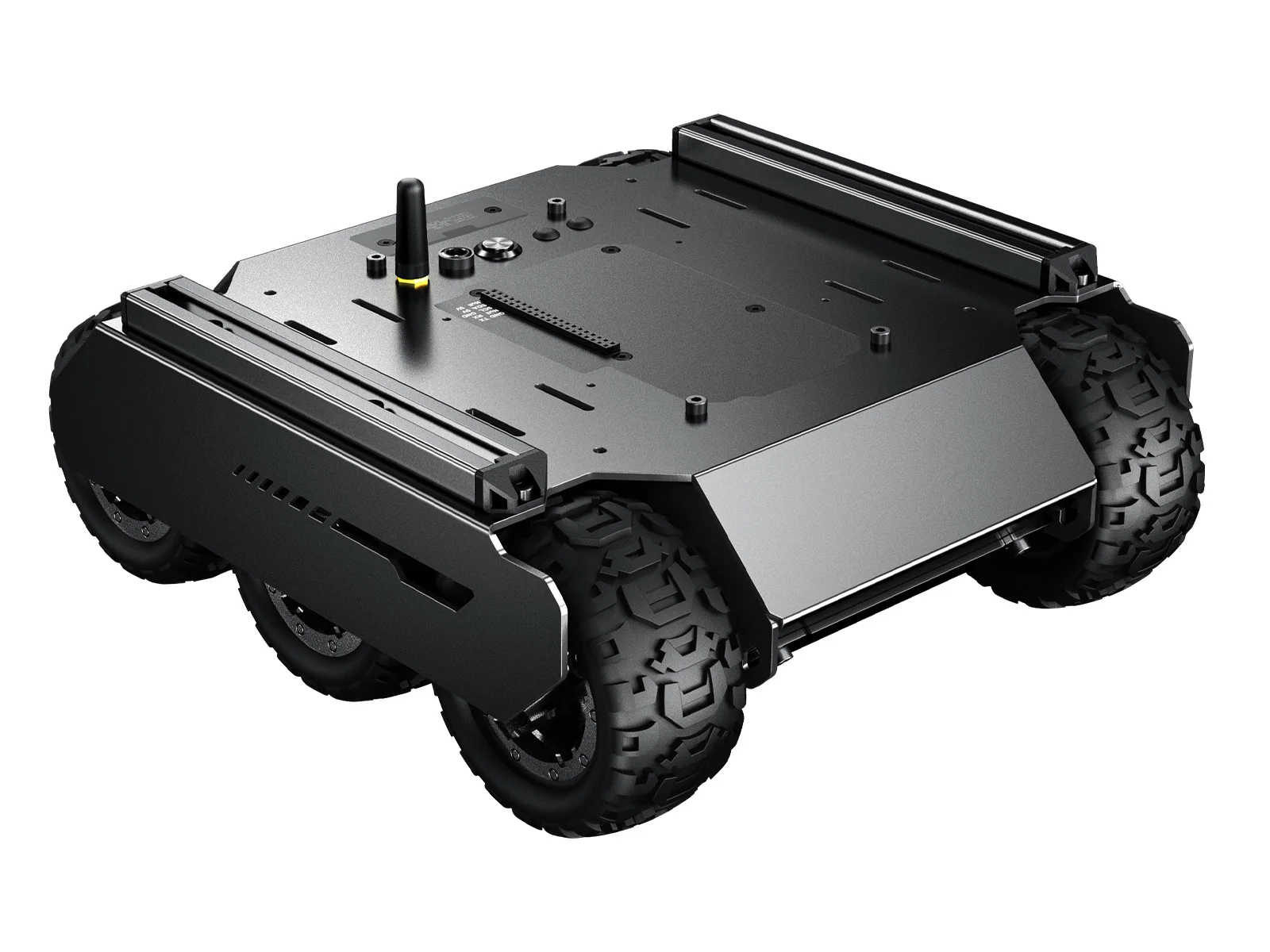 Suporte flexível e expansível a vários hosts, UGV02, 6x4, UGV Off-Road, Extension Rails, ESP32, Slave, Compute