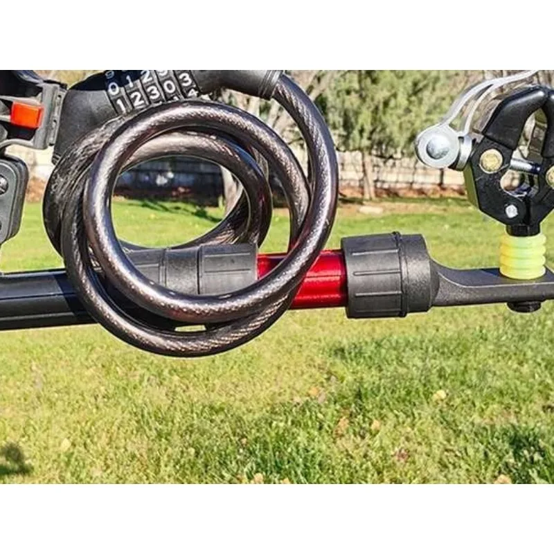 Bicycle Pole Aluminium Alloy Clamp Head Outdoor Connecting Rod Multi-function Bicycle Modification Parts Accessories