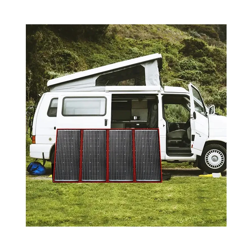Hot Sale Dokio New18V 300W 320W Flexible Foldable Outdoor Portable Solar Panels Camping for Travel Boat RV Car Home Use