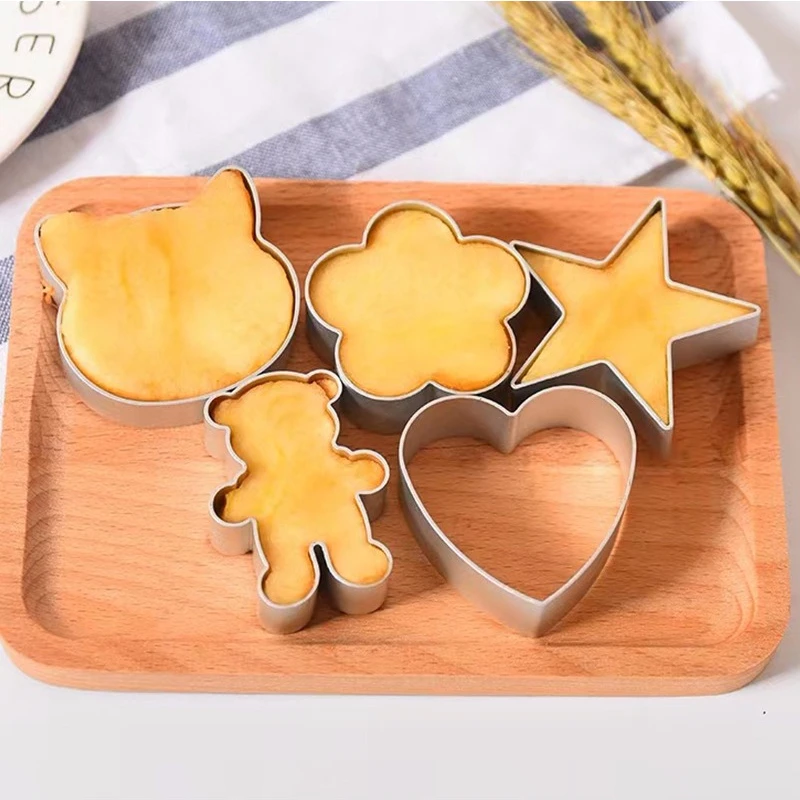Aluminum Alloy Cookie Mold Cutter DIY Baking Animal Lovely Cute Shape Cookie Molds Cake Tools Christmas Gifts