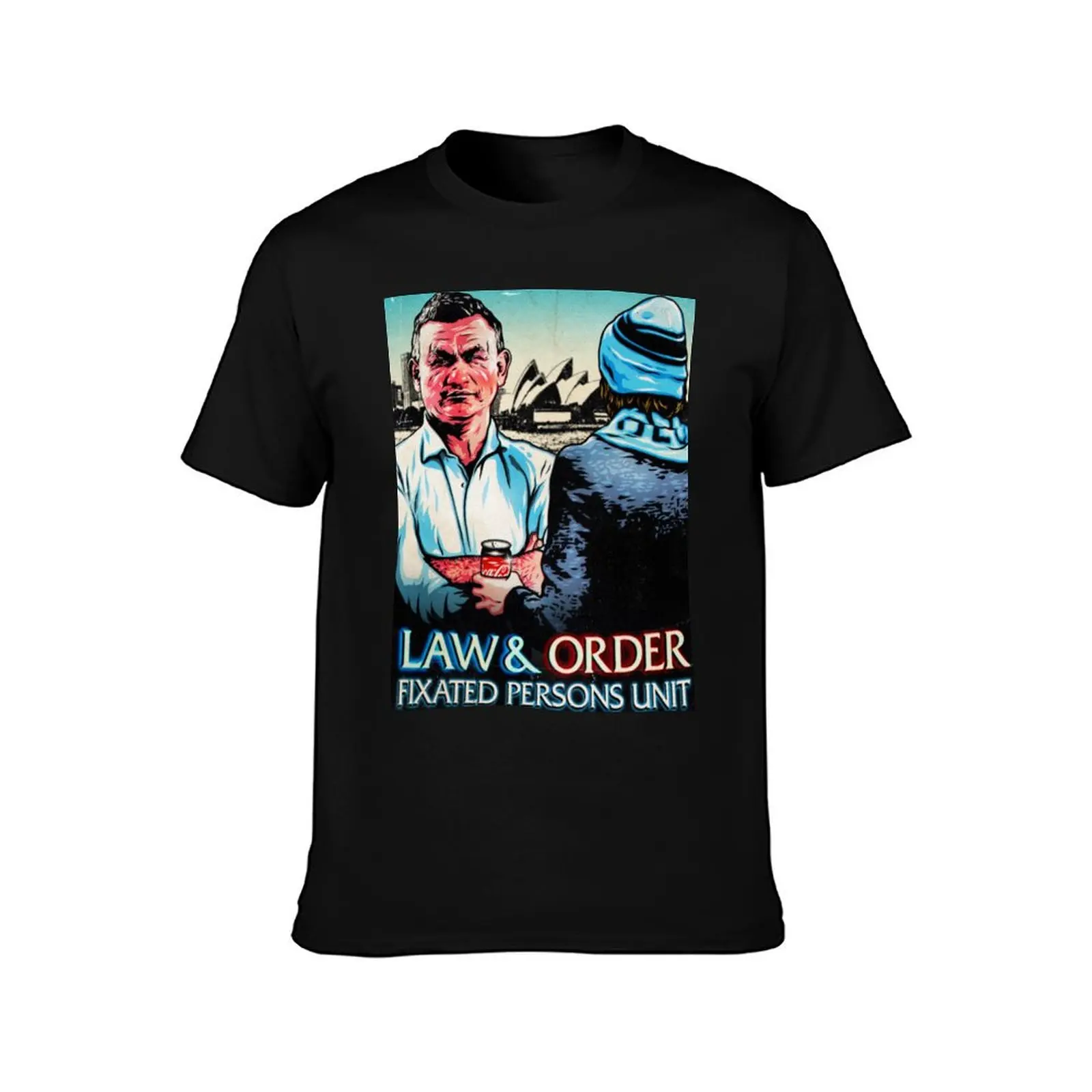 LIMITED RUN: Law & Order: Fixated Persons Unit — A Rational Fear — Comedy Podcast — Nordacious Design T-Shirt