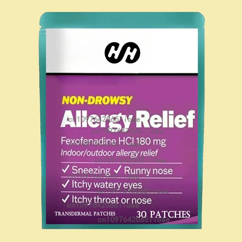 30 Patches Allergy Plus Transdermal Patches