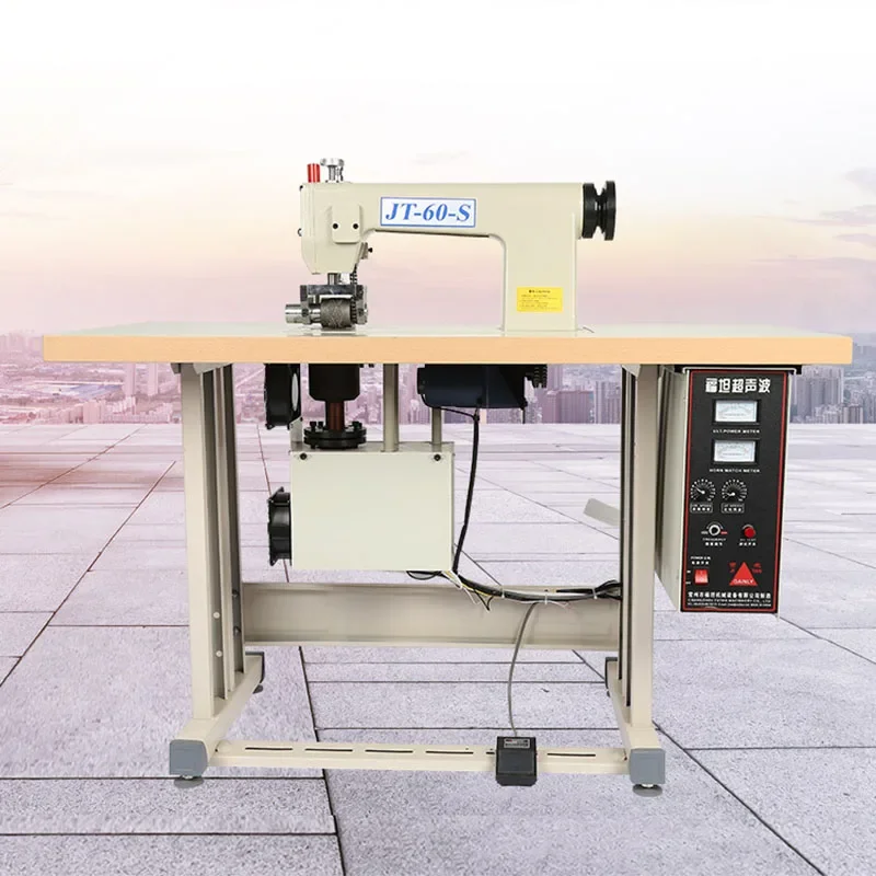 

Ultrasonic Lace Sewing Machine Single - Head Manual 220V Efficiently Sewing Clothes and Curtains for Home and Industry