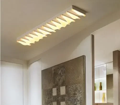 Led ceiling lamps, modern lamps and lanterns, personality, originality, long hall, entrance hallway, corridor aisle, sun lamp.