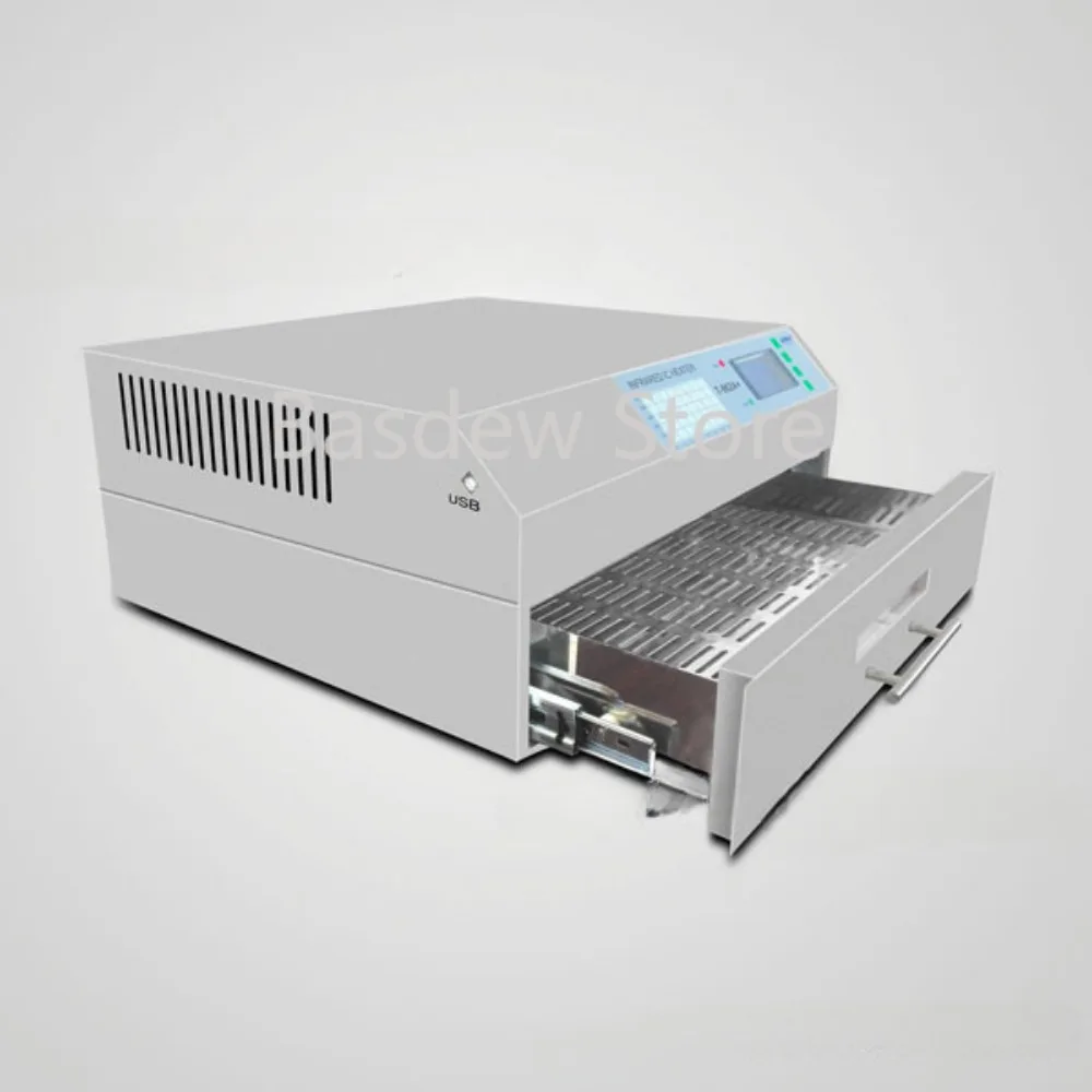 T-962A Desktop Drawer Type Small Reflow Machine Intelligent Online High Temperature Reflow Soldering