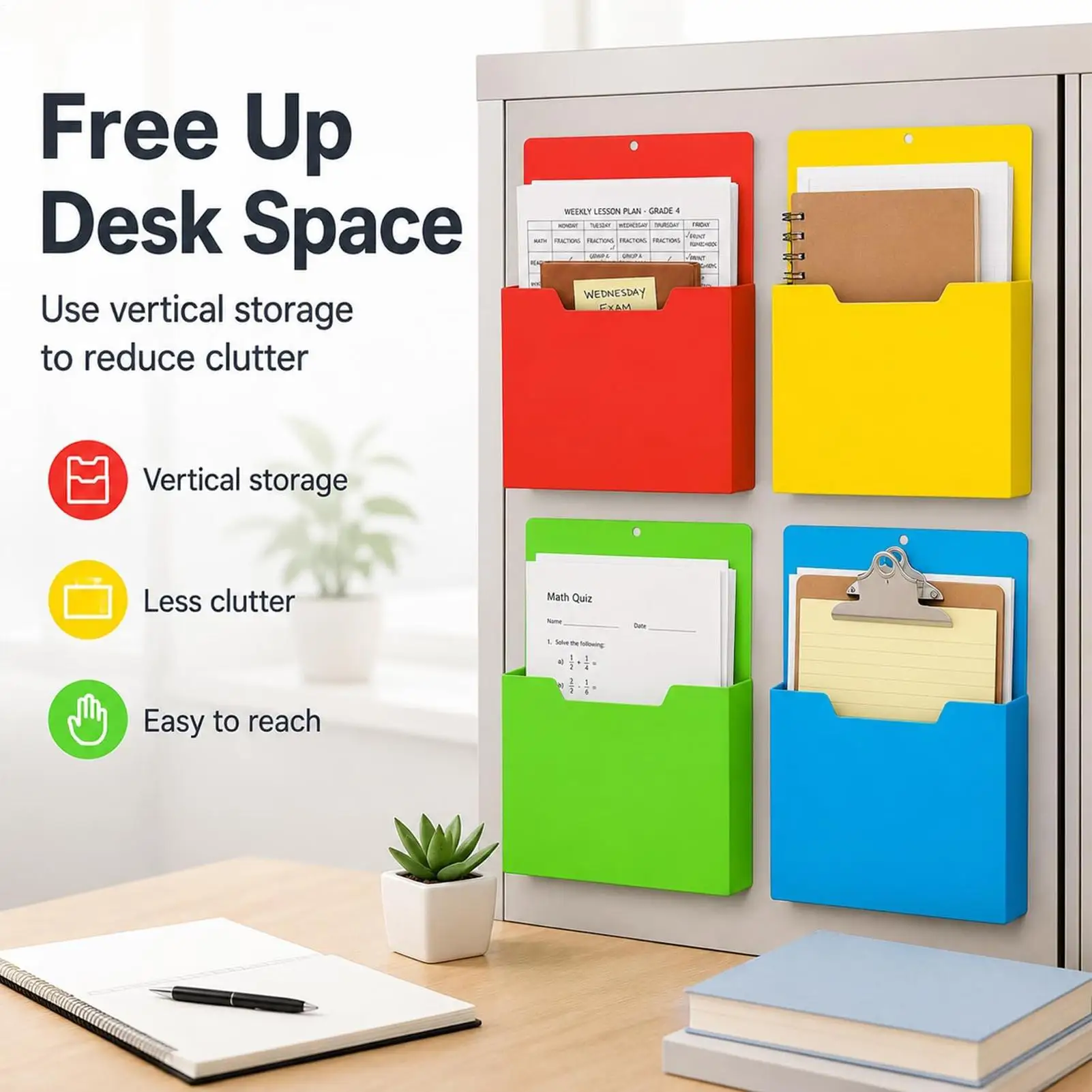 magnetic-file-folders-no-drilling-colorful-paper-storage-organizer-magnetic-file-folder-holder-for-refrigerator-classroom-office