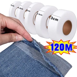 Double-sided Non-woven Interlining Adhesive Tape Iron On Hem Tape Edge Shorten Repair Pants For Hats Clothes DIY Sewing Crafts