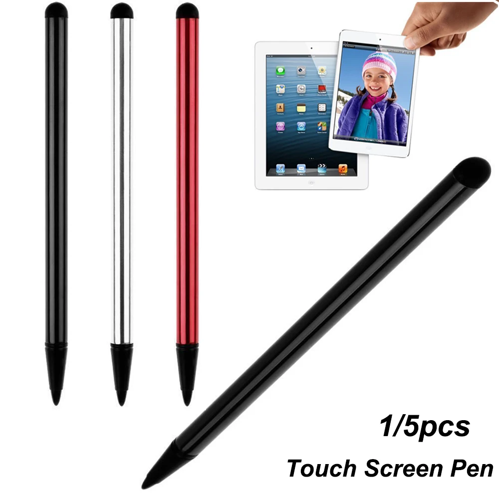 Hot Sale High Precision 2 in 1 Capacitive Pen Touch Screen Stylus Pencil for Tablet iPad Cell Phone Samsung PC