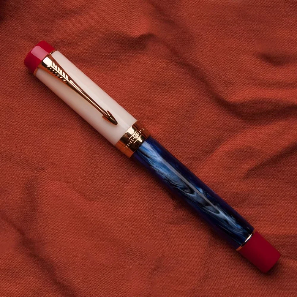 

Jinhao 100 Centennial Resin Mixed Color Splicing Fountain Pen Stationery Pen Gifts Students Pens Business Writing Office Tool