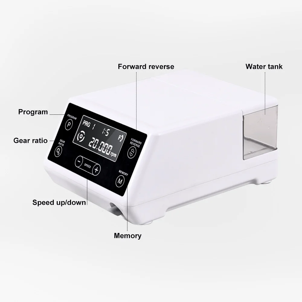 

SYJH New Dental LED Brushless Micromotor Internal independent motor No Need Connect Dental Chair Connect Fiber Optic Handpiece