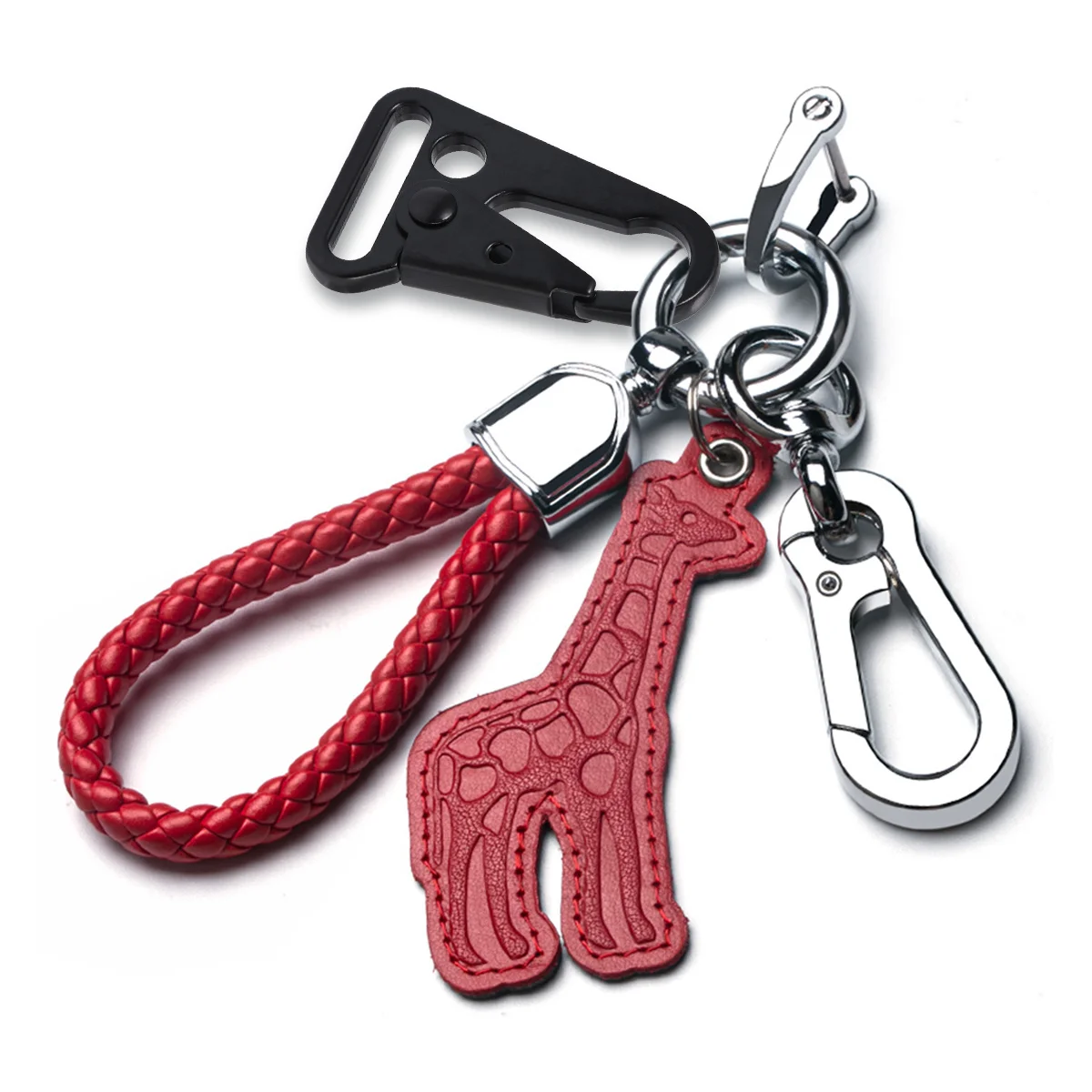 

20pcs Aluminium Alloy Clasp D Shape Hook Multi-Functional Buckle For Bag Kettle Climbing Hoist Olecranon Clasp Convenient