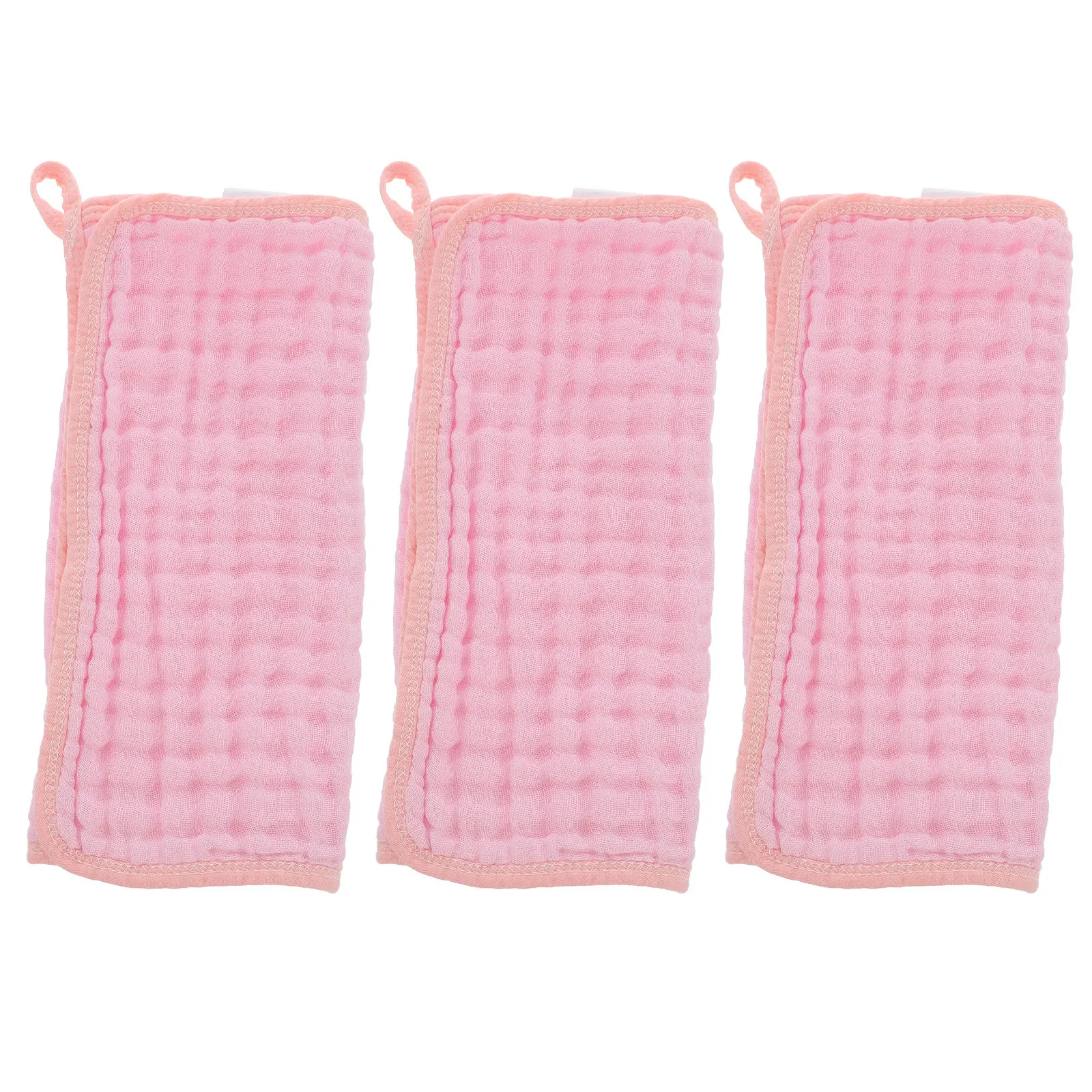 

3Pcs Baby Burp Cloths Absorbent Wear-Resistant Household Infant Burping Towels Convenient Cotton Baby Accessory for Daily Use