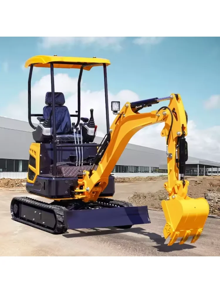 Small Farm Excavator Kubota Engine Mini 3t 2 Ton Track Type Discounted for Sale High-Quality Hydraulic Excavator Digger