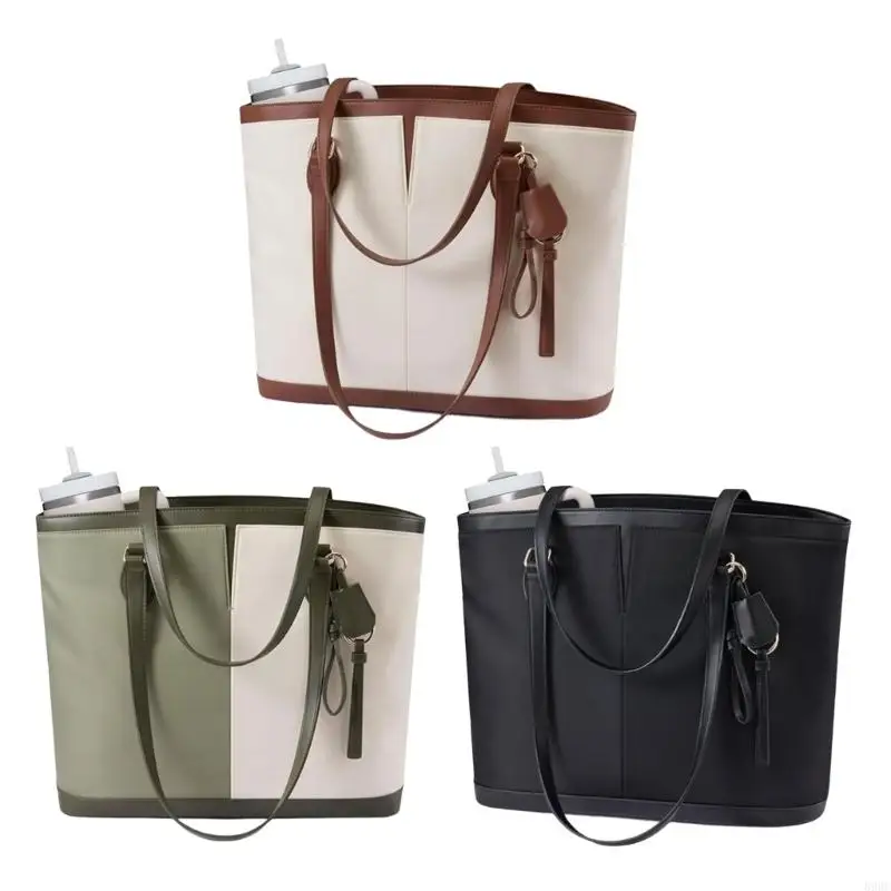 Ladies Computer Briefcases with Spacious Storage Reinforced Bottom And Adjustable Shoulder Straps for Office Travel 896C