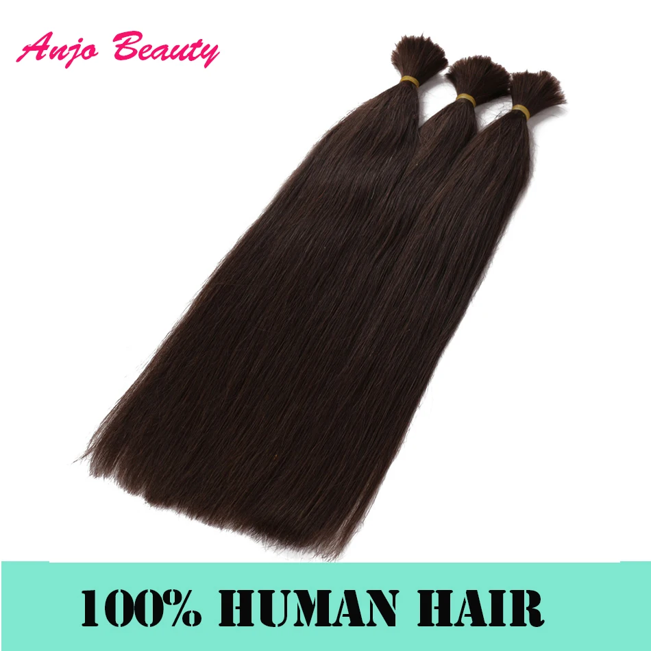 Human Braiding Hair Bulk No Weft Vietnam Remy 100% Human Hair Bulk For Braiding 50g Straight Bundles