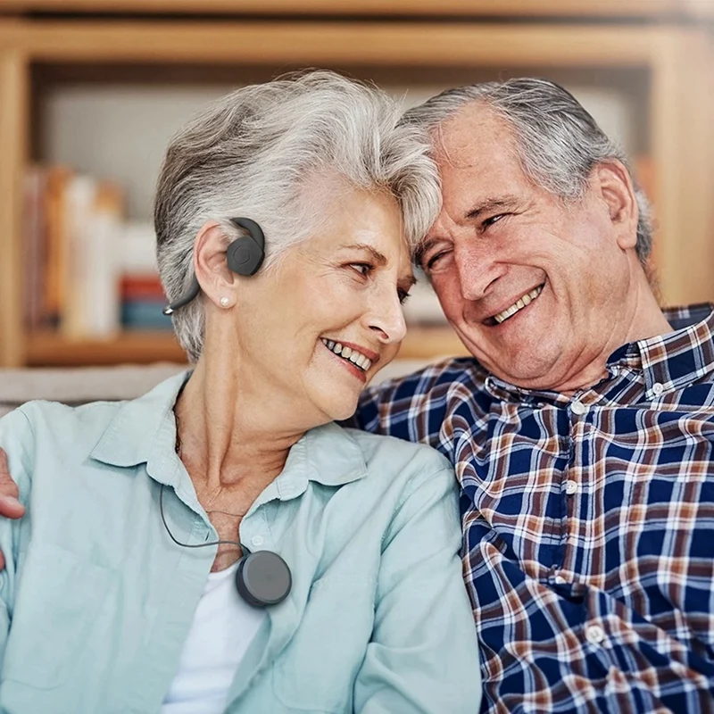 BN802 Bone Conduction Hearing Aid Headphones For The Elderly, Loudspeaker, TV Headphones