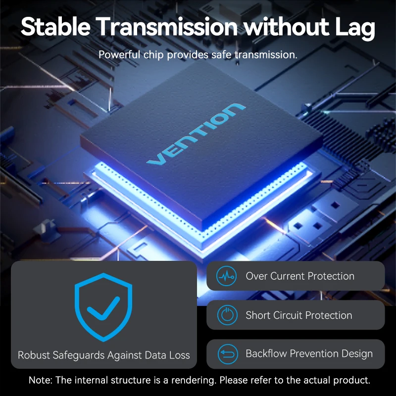 Vention Yeni USB 3.2 Gen2 HUB 5 Bağlantı Noktalı Splitter 10 Gbps USB A Tipi C HUB Çoklu Bağlantı Noktası Adaptörü Dizüstü Bilgisayar Genişletme