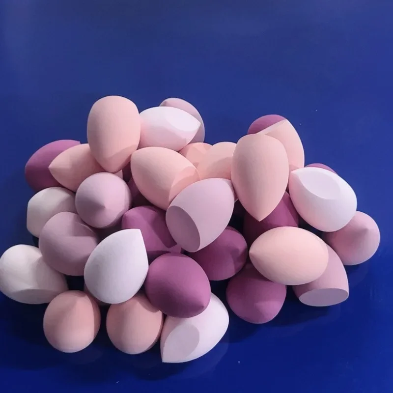 1/4/7 pièces beauté eggsoaked eau pour rendre plus grand et sec et humide double usage maquillage éponge fond de teint liquide sans frotter la boue