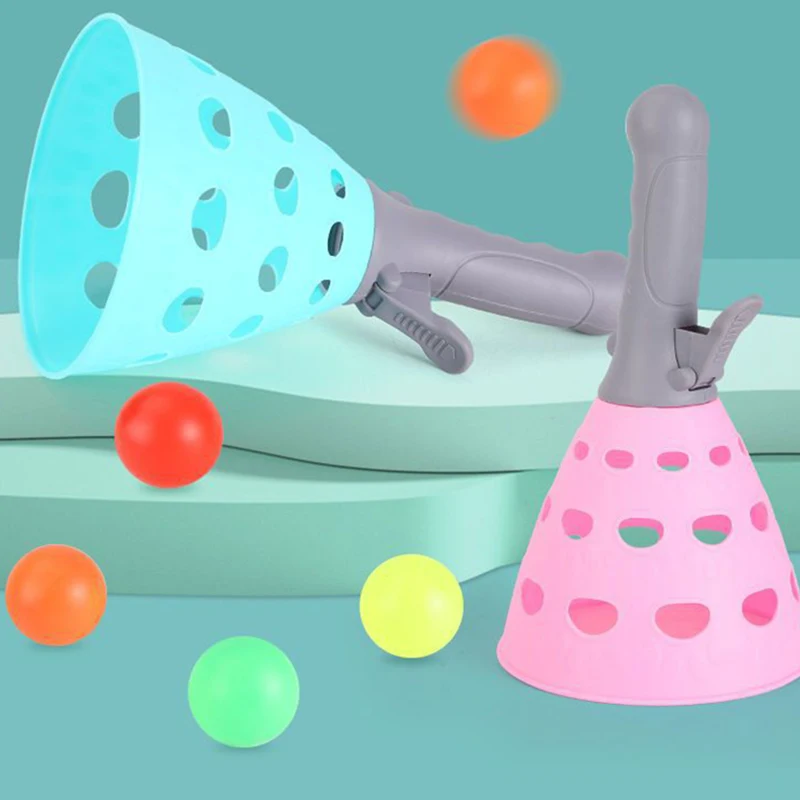 Juego de lanzar y atrapar bolas, juguetes exteriores para niños de 3 a 6 años, juegos al aire libre, juguetes deportivos interactivos para padres e hijos, regalo de cumpleaños TMZ