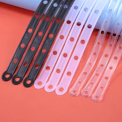 40pcs Plastic White Display Hanger Strips Coordinate Heavy Weight Plastic Displays Stable Hanger Connector