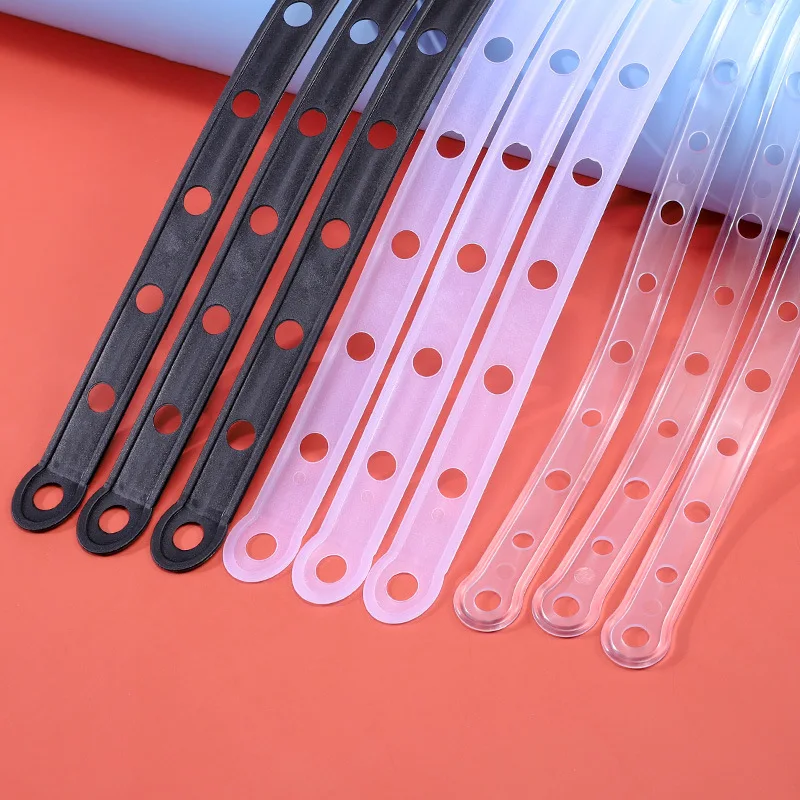 40pcs Plastic White Display Hanger Strips Coordinate Heavy Weight Plastic Displays Stable Hanger Connector