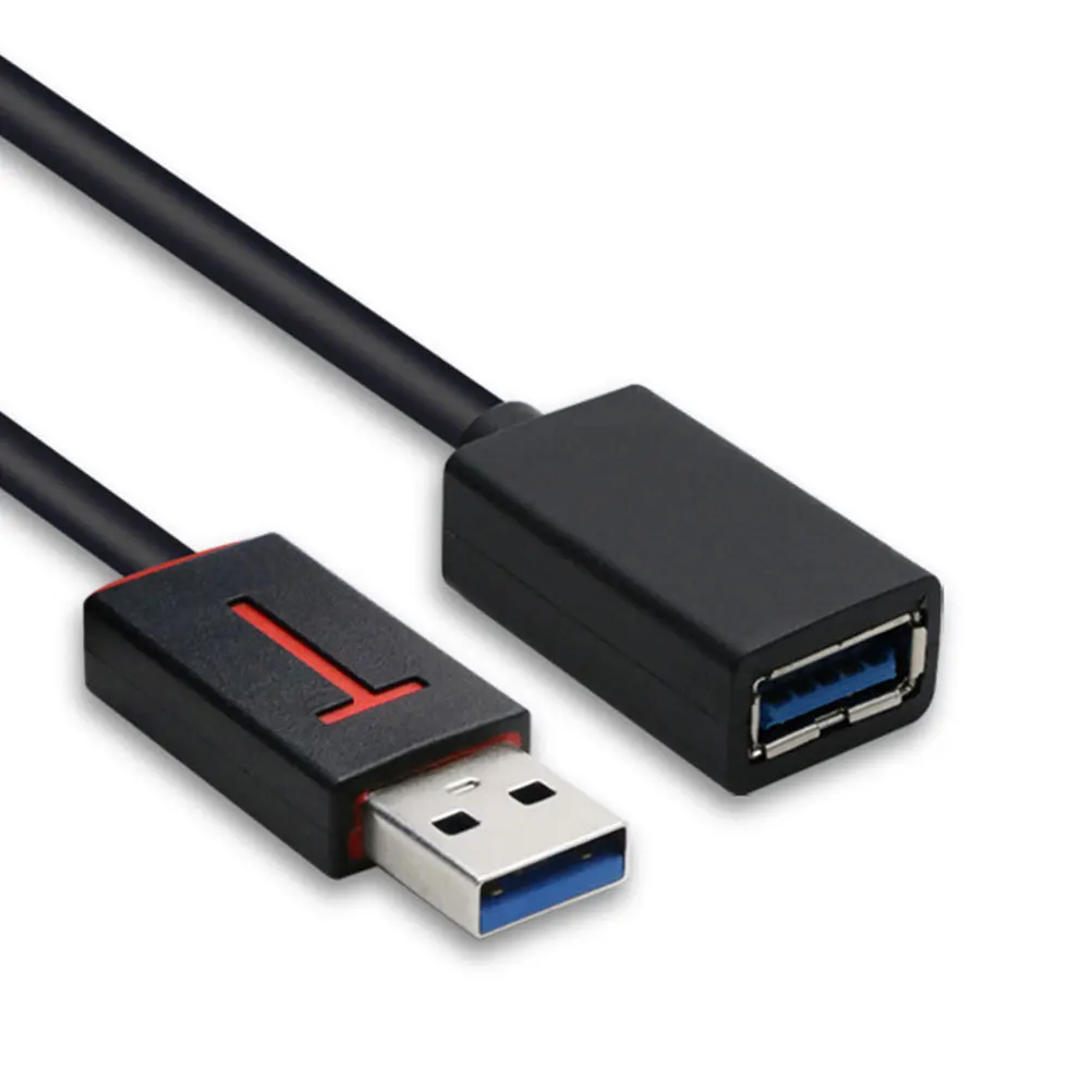 

USB 3.0 Extension Cable 3m Male to Female Data Transfer High Speed 5gbps Durable PVC Black for Flash Drive Keyboard Mouse