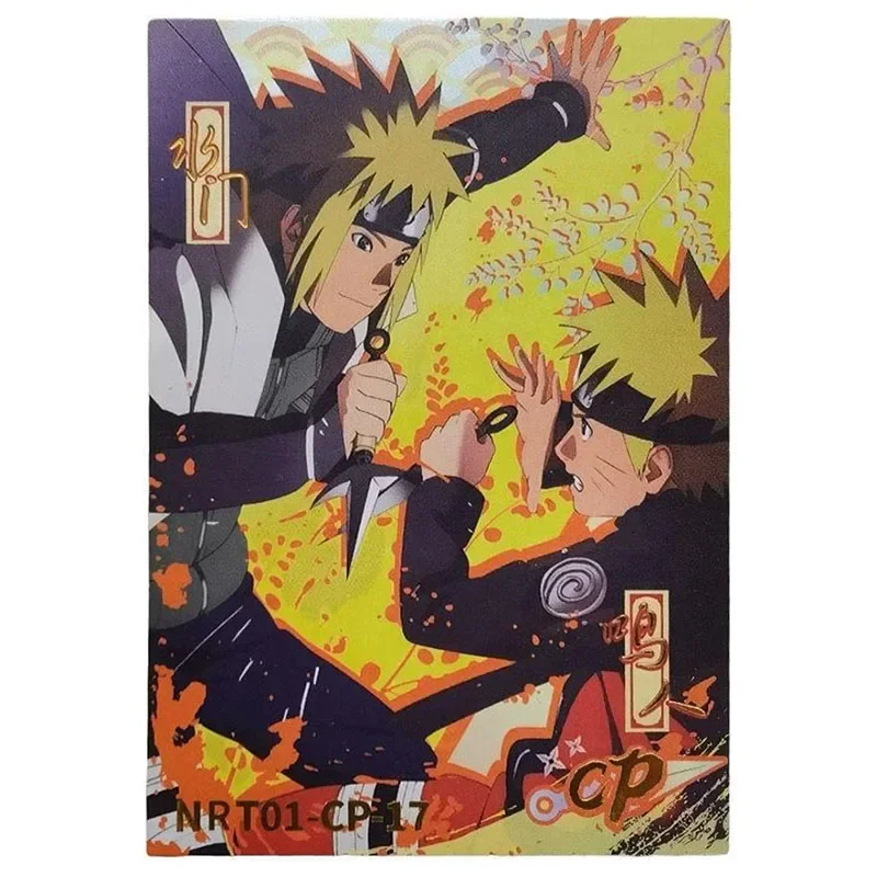 Anime NARUTO Rare CP Game Collectible Cards Kakashi Nohara Rin Uchiha Itachi Rock Lee Might Guy Toys for boys Birthday Present