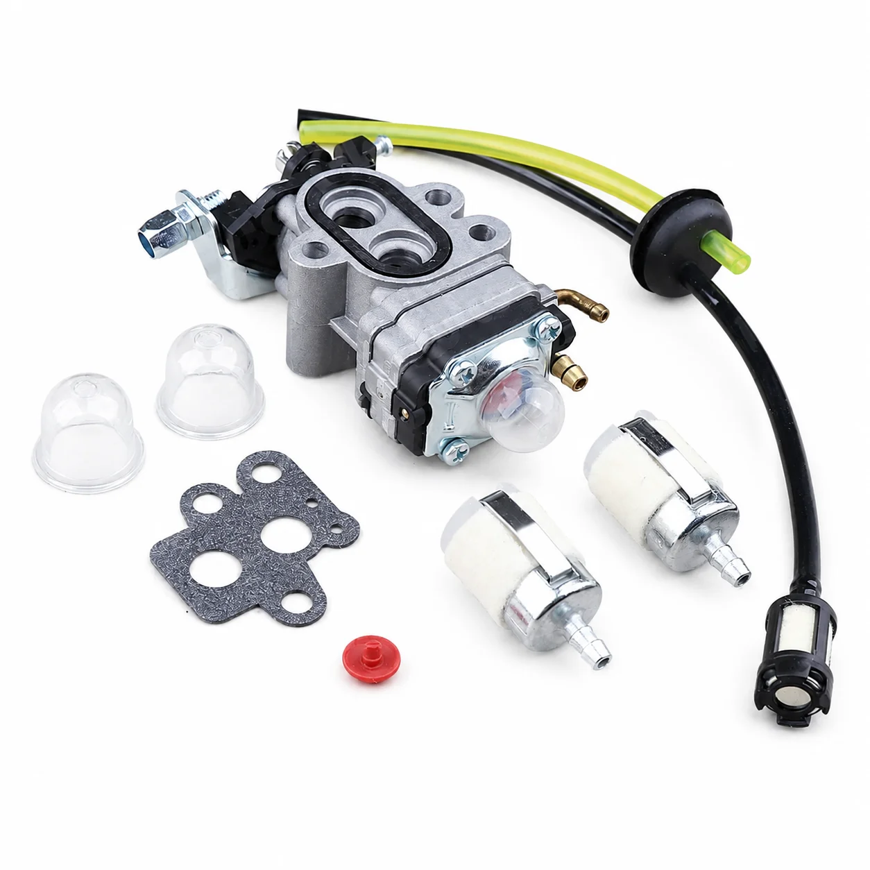 Carburetor Kit Fuel Line For Husqvarna 530BT 130BT Blower Replaces Walbro WYA73A, Husqvarna 504116101 504 11 61-01 Tune Up Kit
