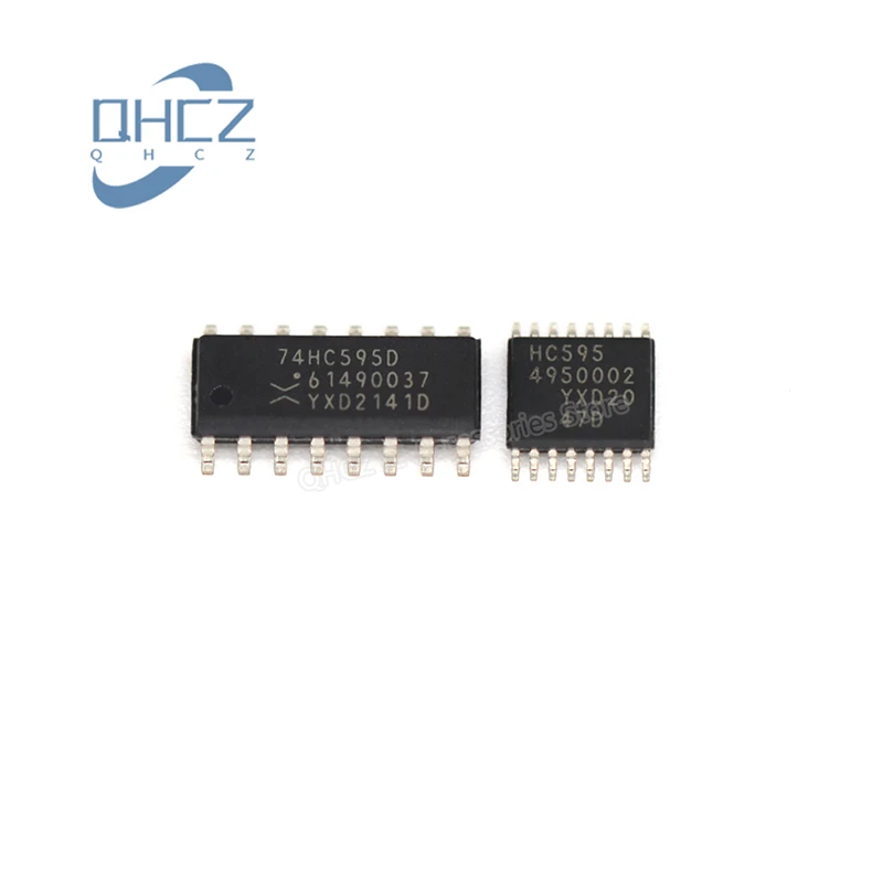 10PCS 74HC595D/SOP-16 8-bit shift register import 74HC595PW/TSSOP16 New Original Integrated circuit IC chip In Stock