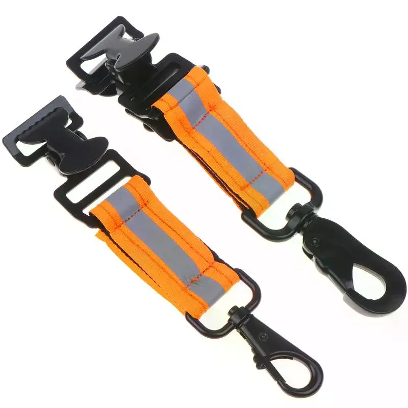 Portable Firefighter Safety Glove Strap: Universal Hanger Guard Keeper Clamp for Outdoor Work, Construction & Hiking Safety