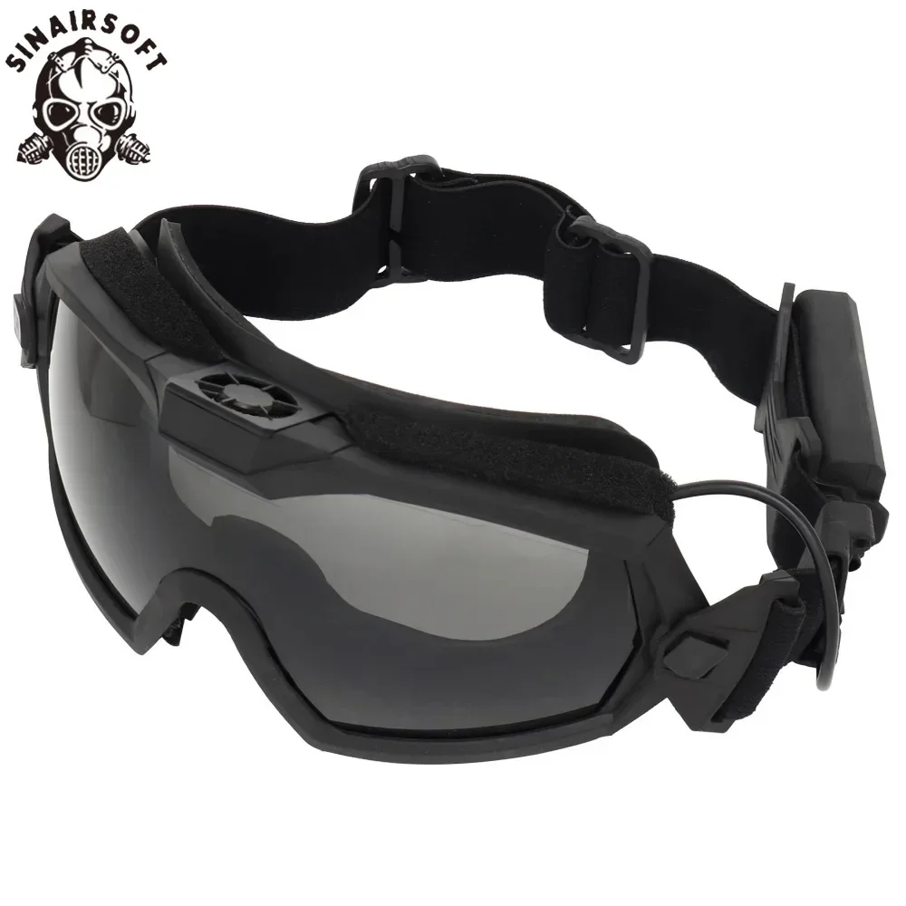 

Airsoft Regulator Goggles with Fan Updated Version Anti Fog Tactical Goggles Airsoft Paintball Safety Eye Protection Glasses