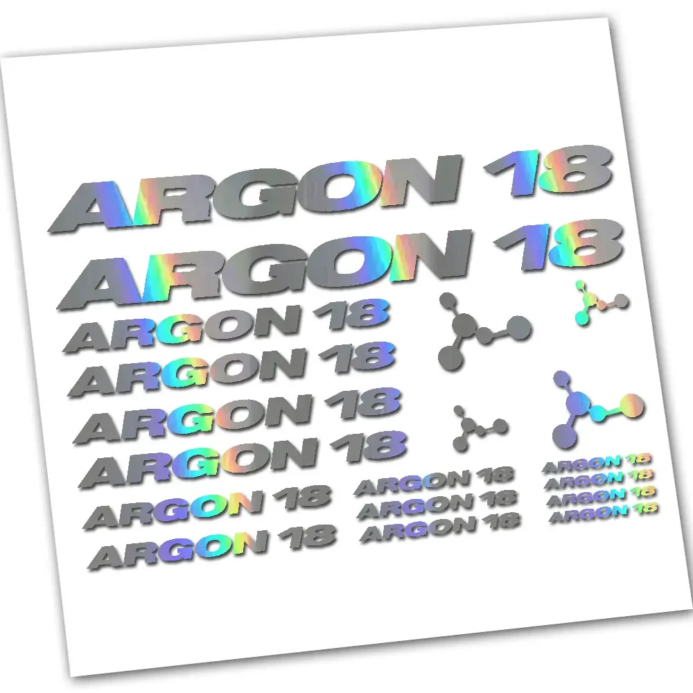 AliExpress NONE For Argon 18 Bike Frame Decal Set Bicycle Cycling Riding Die-Cut Vinyl Graphic
