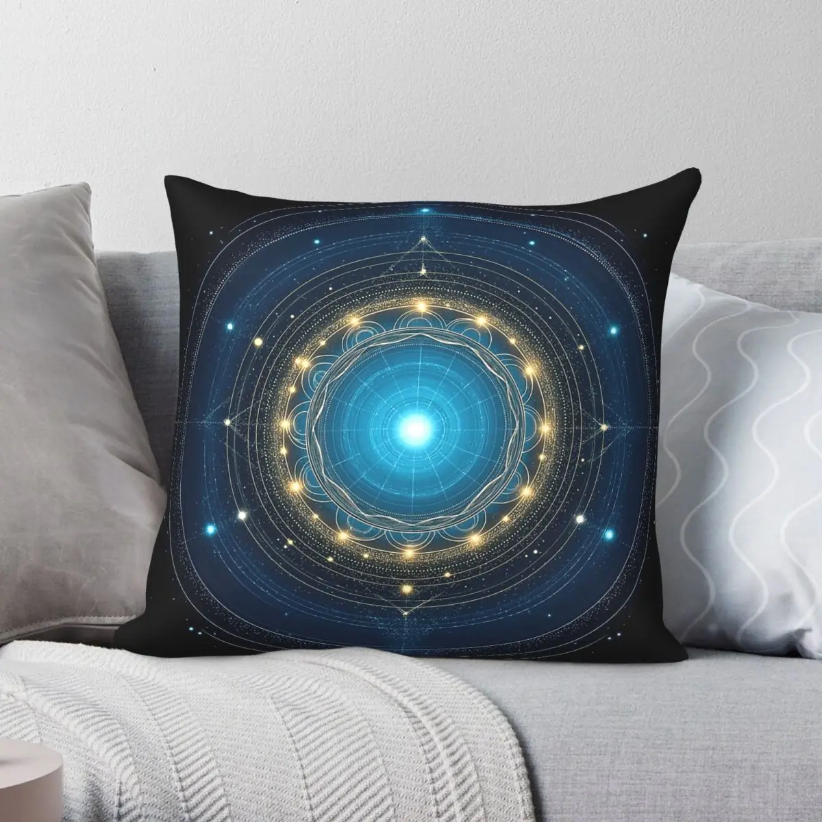 Regeneration Bloom 285 Hz Square Pillowcase Polyester Linen Velvet Printed Zip Decor Pillow Case Bed Cushion Cover