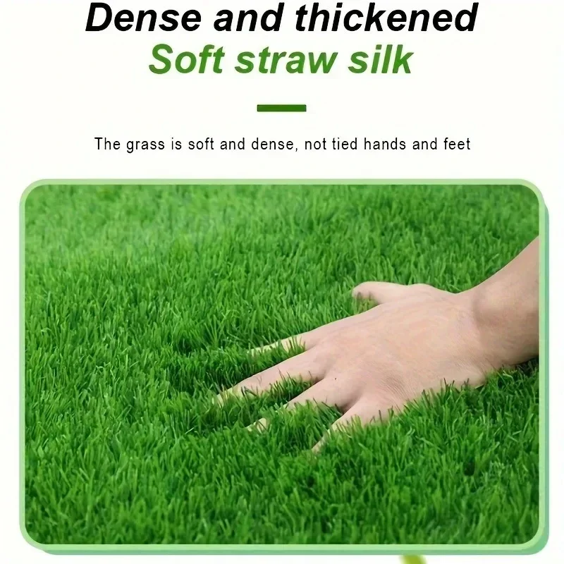 Washable and Reusable Dog Litter Mat Pet Products Artificial Grass Mat Dog Grass Mat Indoor Outdoor Flooring Puppy Pee Grass