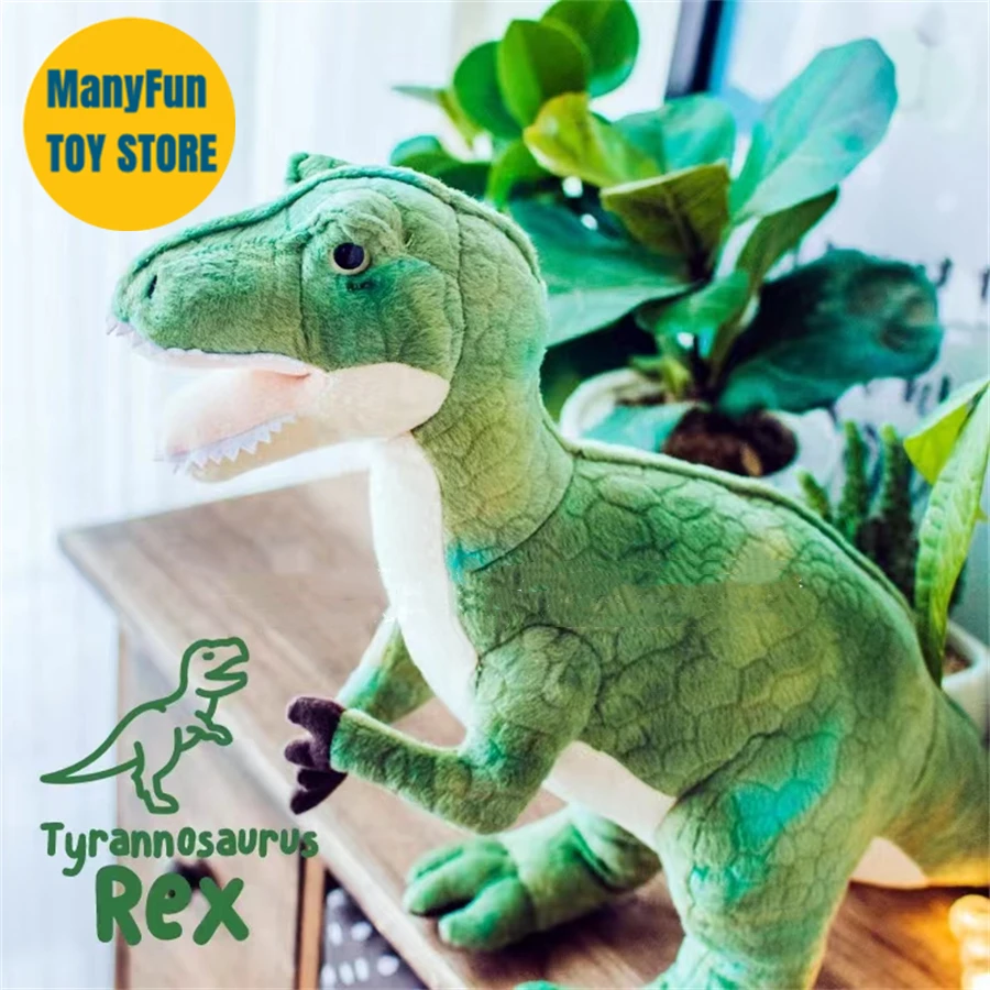 T-rex-子供のためのポケモンぬいぐるみ,恐竜のぬいぐるみ,リアルな動物のおもちゃ,子供の贈り物