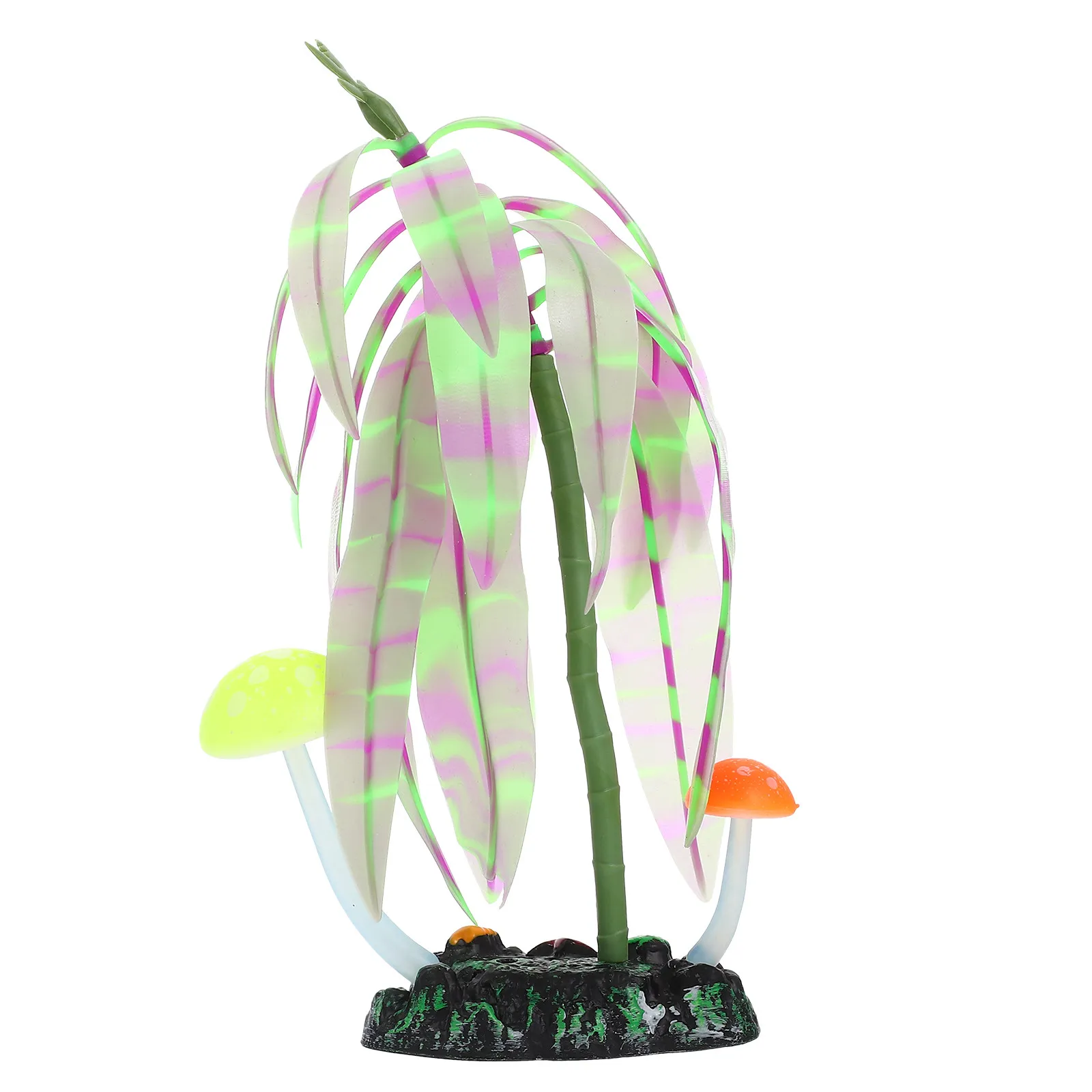 Decorative Aquarium Grass Ornament Safe Non-Toxic Realistic Simulation Water Plant for Fish Tank Decoration Natural Habitat