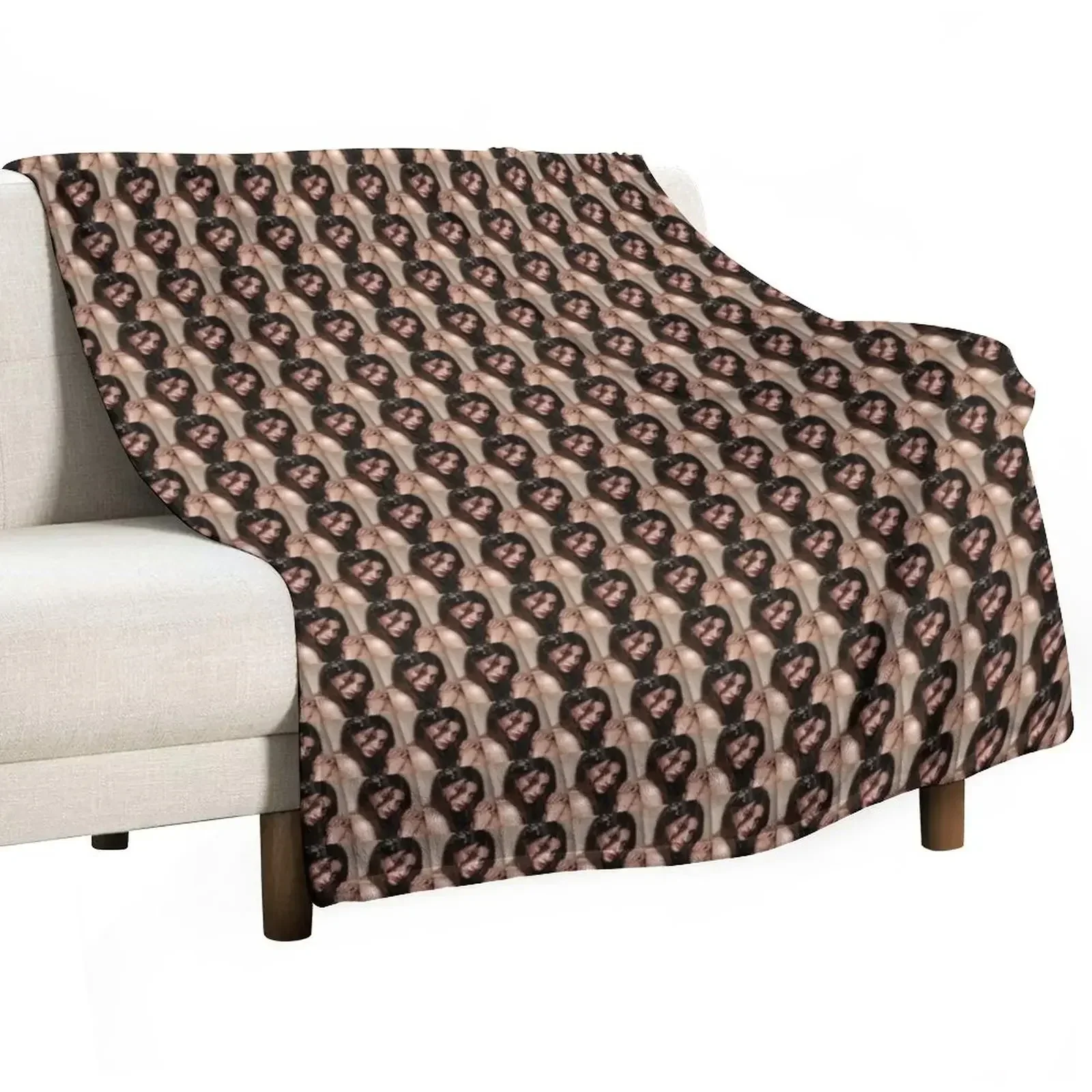 Diana Silvers being pretty Throw Blanket Giant Sofa Luxury Thicken christmas gifts Luxury Plush Tourist Blankets
