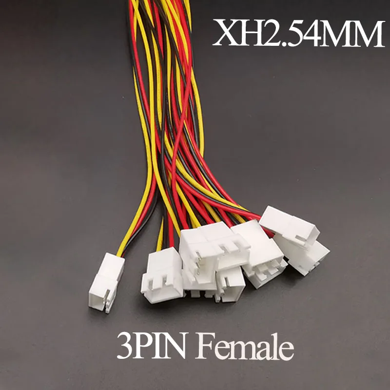 10PCS Micro JST XH 2,54 2P 3P 4P 5P 6PIN Männlich Weiblich Stecker Stecker 2,54mm Pitch Mit Draht Kabel Batterie Ladekabel – Detail 12