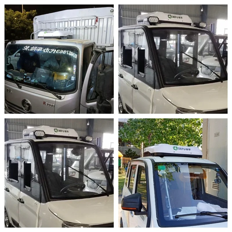 تكييف هواء يعمل بالبطارية 12 فولت 24 فولت لمكيف الهواء الذي يعمل بالبطارية للشاحنة