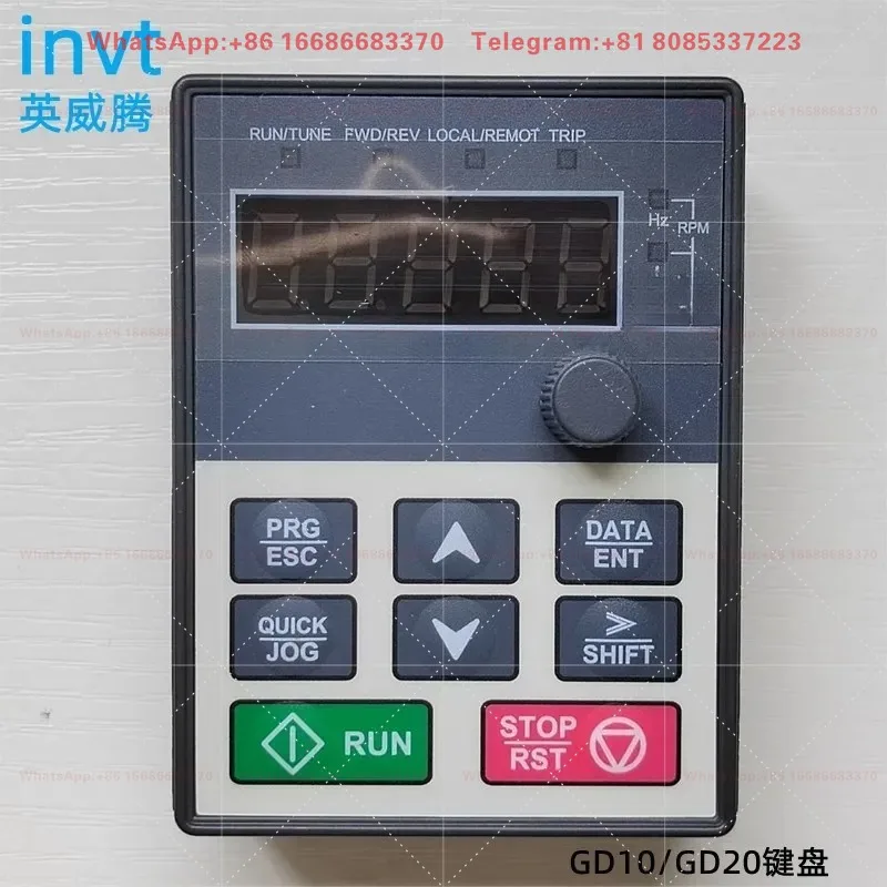 frequency converter panel GD10 200A300GD20 replicable parameter remote control keyboard speed controller