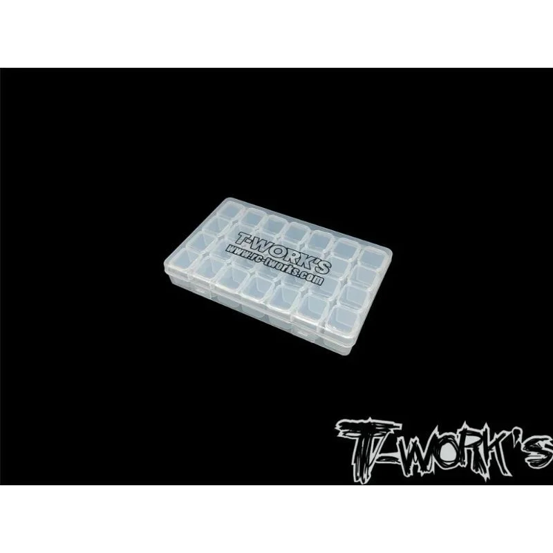 Original T work TT-027 28 Case Hardware Storage Boxes ( 17.5x11x2.5cm) Professional Rc part