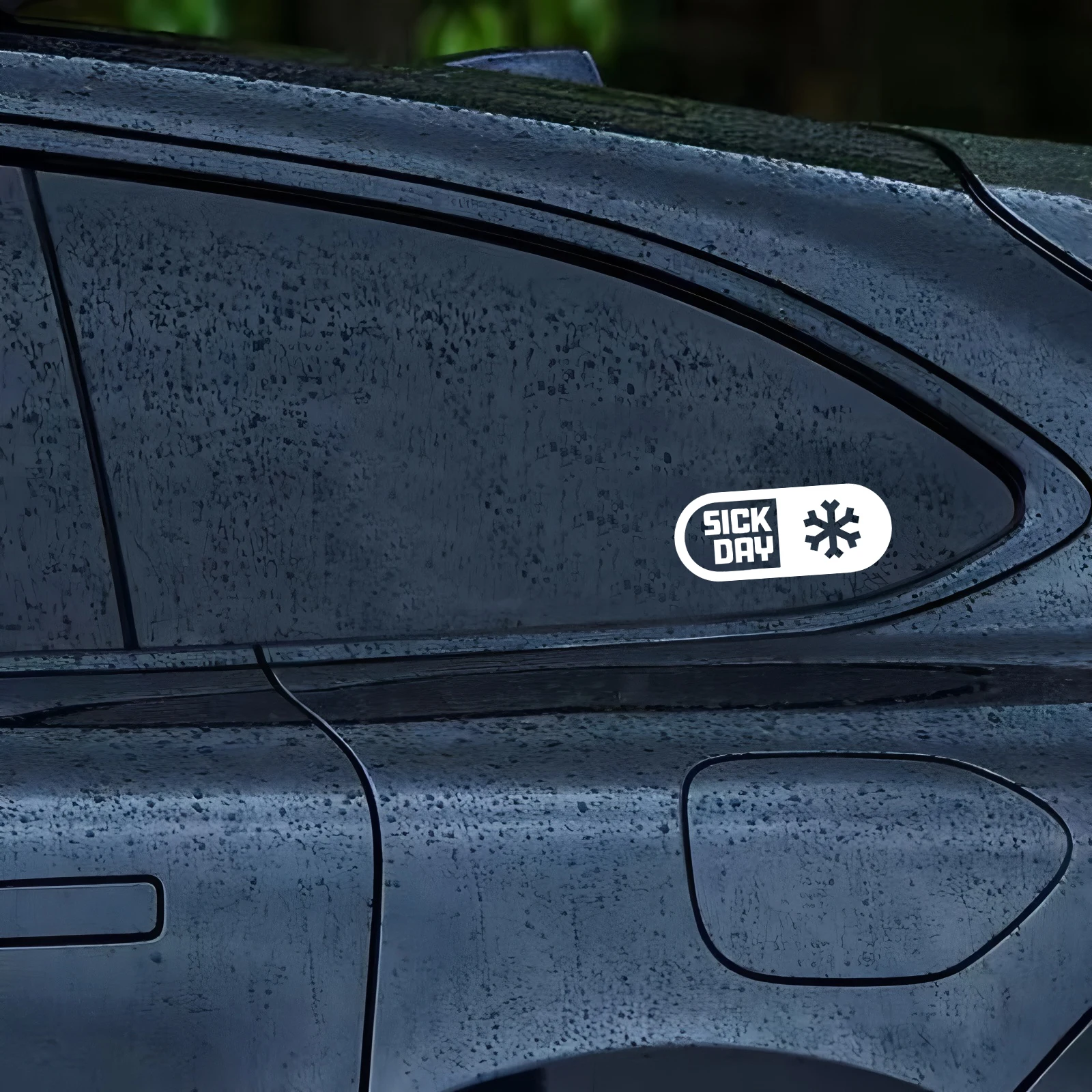 ملصق فينيل مقاوم للماء بتصميم  - مراجعة Snowflake Window Decal وسعره